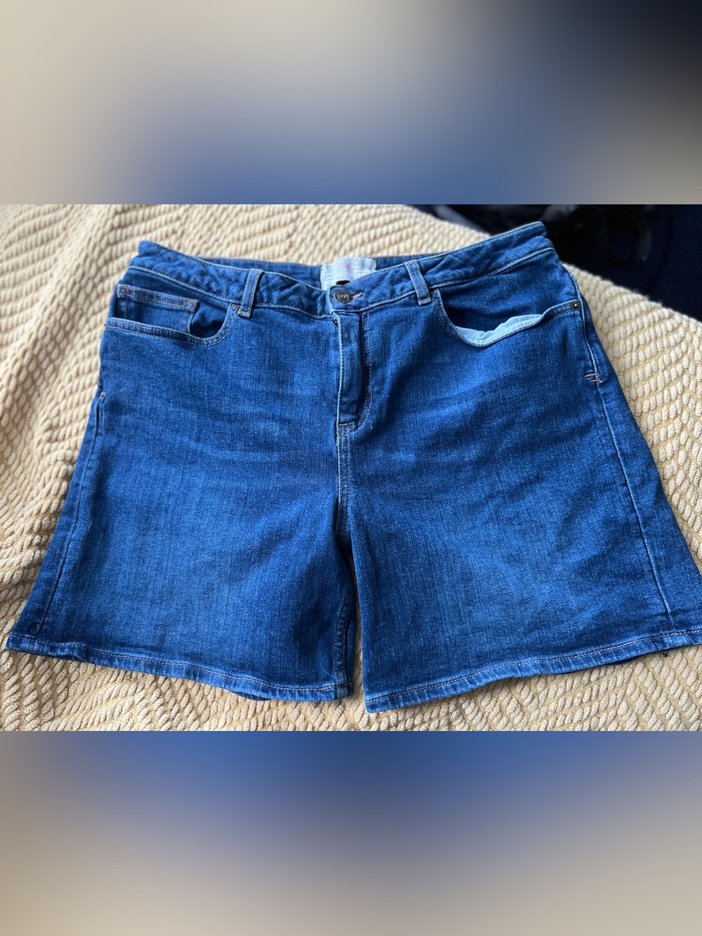 Fat face denim shorts - longer inseam